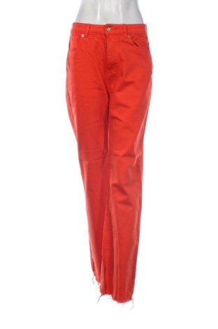 Damskie jeansy Denim&Co., Rozmiar M, Kolor Pomarańczowy, Cena 32,99 zł, #136526673