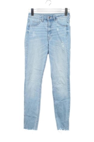 Damskie jeansy H&M, Rozmiar XXS, Kolor Niebieski, Cena 78,99 zł
