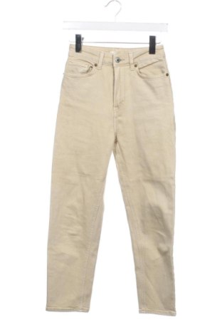 Damen Jeans H&M, Größe XS, Farbe Beige, Preis 14,77 €, #136512022