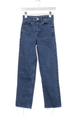 Дамски дънки H&M Divided, Размер XXS, Цвят Син, Цена 15,33 €