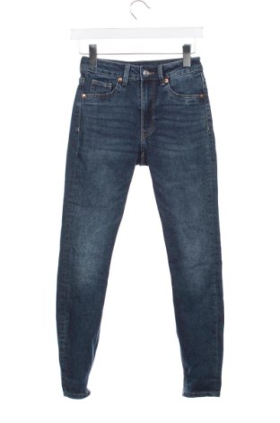 Damskie jeansy H&M Divided, Rozmiar XXS, Kolor Niebieski, Cena 80,38 zł, #136499595