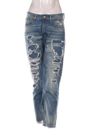 Damskie jeansy Hilfiger Denim, Rozmiar M, Kolor Niebieski, Cena 653,73 zł