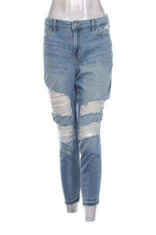 Дамски дънки Hollister, Размер XL, Цвят Син, Цена 21,47 €