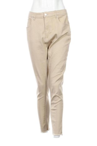 Damskie jeansy Janina, Rozmiar XL, Kolor Beżowy, Cena 79,99 zł, #136567128