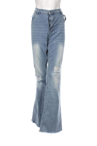 Blugi de femei Manfinity, Mărime XXL, Culoare Albastru, Preț 109,00 Lei, #136575282