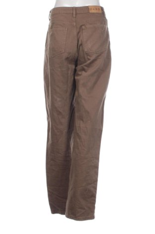 Damskie jeansy NA-KD, Rozmiar S, Kolor Brązowy, Cena 110,99 zł