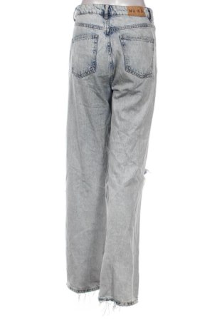 Blugi de femei NA-KD, Mărime S, Culoare Albastru, Preț 129,99 Lei