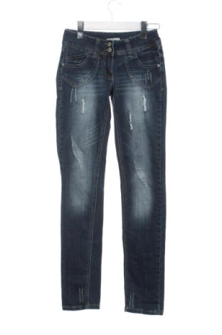 Damskie jeansy Pimkie, Rozmiar XS, Kolor Niebieski, Cena 13,99 zł, #136451833
