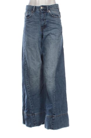Blugi de femei Pull&Bear, Mărime S, Culoare Albastru, Preț 91,99 Lei
