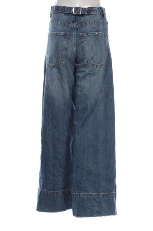 Blugi de femei Pull&Bear, Mărime S, Culoare Albastru, Preț 91,99 Lei