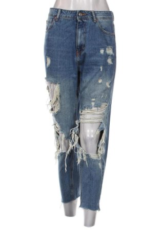 Дамски дънки Pull&Bear, Размер S, Цвят Син, Цена 15,33 €