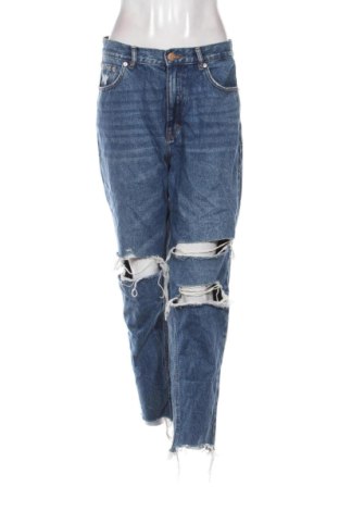 Blugi de femei Pull&Bear, Mărime L, Culoare Albastru, Preț 91,99 Lei
