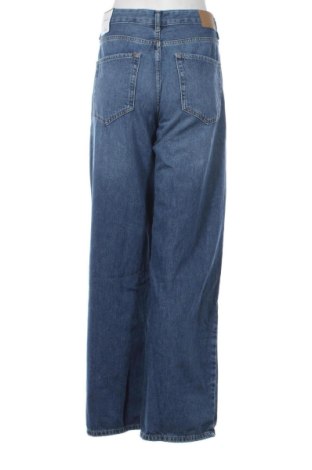 Blugi de femei Pull&Bear, Mărime L, Culoare Albastru, Preț 145,99 Lei