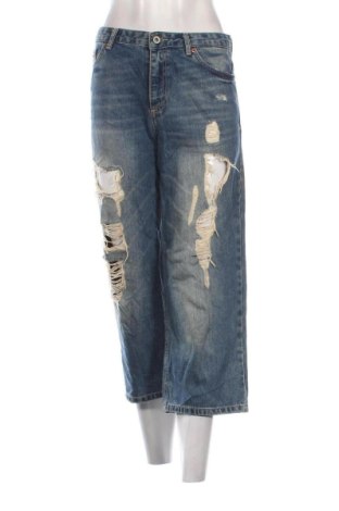 Дамски дънки Pull&Bear, Размер M, Цвят Син, Цена 16,87 €, #136551039