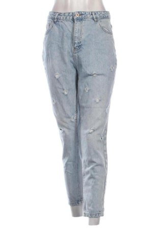 Blugi de femei Pull&Bear, Mărime M, Culoare Albastru, Preț 91,99 Lei