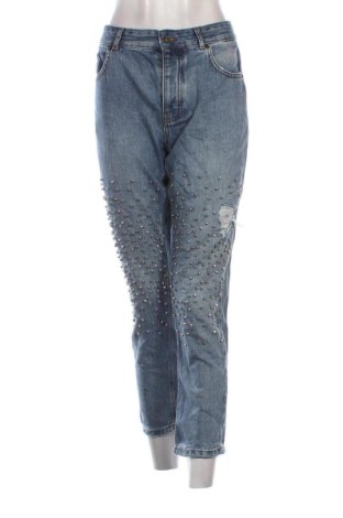 Damskie jeansy Pull&Bear, Rozmiar XL, Kolor Niebieski, Cena 78,99 zł