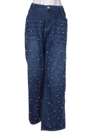 Blugi de femei SHEIN, Mărime XXL, Culoare Albastru, Preț 92,99 Lei, #136501596