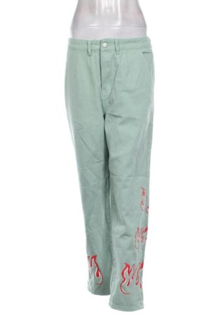 Дамски дънки SHEIN, Размер L, Цвят Зелен, Цена 15,33 €