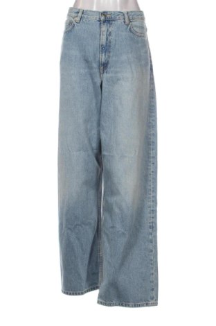 Blugi de femei Samsoe & Samsoe, Mărime XL, Culoare Albastru, Preț 604,99 Lei