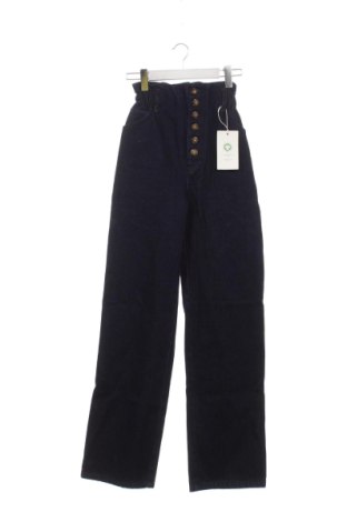 Dámske džínsy  Sezane, Veľkosť XS, Farba Modrá, Cena  87,94 €, #136533363