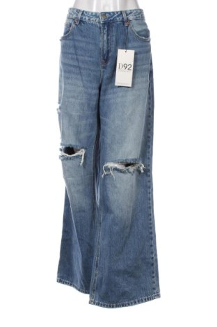 Blugi de femei Stradivarius, Mărime XL, Culoare Albastru, Preț 145,99 Lei