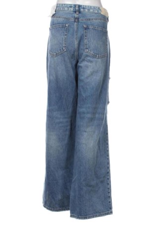 Blugi de femei Stradivarius, Mărime XL, Culoare Albastru, Preț 145,99 Lei