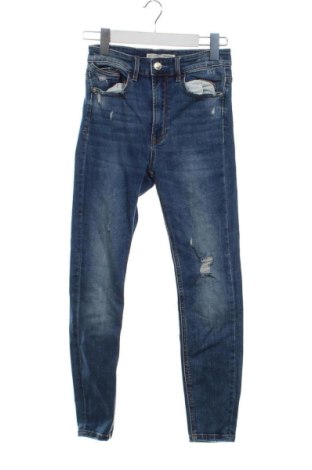 Дамски дънки Stradivarius, Размер XS, Цвят Син, Цена 15,33 €