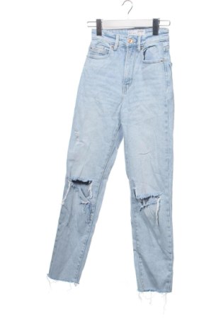 Дамски дънки Stradivarius, Размер XXS, Цвят Бял, Цена 15,33 €