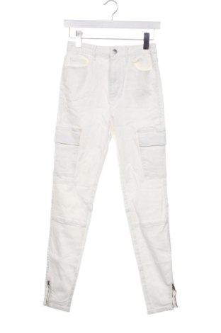 Blugi de femei Stradivarius, Mărime S, Culoare Alb, Preț 91,99 Lei