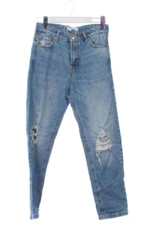 Damskie jeansy Stradivarius, Rozmiar XS, Kolor Niebieski, Cena 78,99 zł