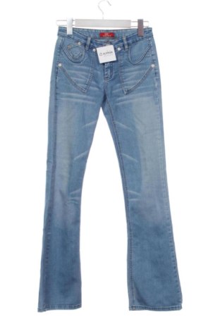 Damskie jeansy Unbranded, Rozmiar S, Kolor Niebieski, Cena 36,99 zł, #136497422
