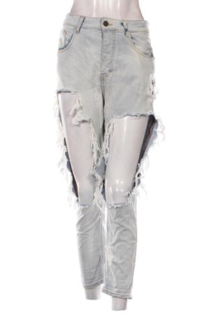 Damskie jeansy Unbranded, Rozmiar L, Kolor Niebieski, Cena 36,99 zł, #136541221