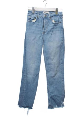 Γυναικείο Τζίν Zara, Μέγεθος XS, Χρώμα Μπλέ, Τιμή 16,99 €