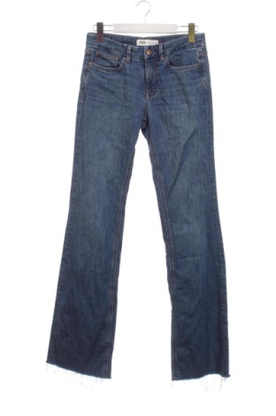 Damskie jeansy Zara, Rozmiar M, Kolor Niebieski, Cena 54,99 zł, #136496210