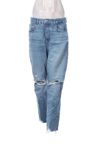 Dámske džínsy  Zara, Veľkosť L, Farba Modrá, Cena  16,95 €