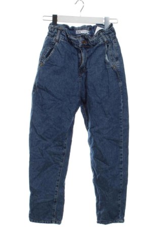 Blugi de femei Zara, Mărime XXS, Culoare Albastru, Preț 85,99 Lei