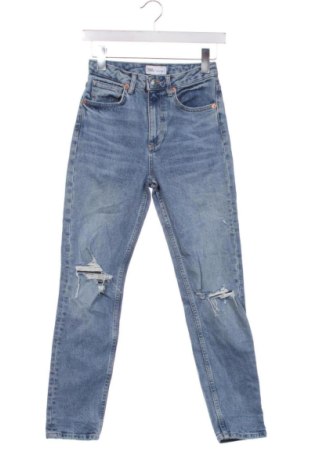 Дамски дънки Zara, Размер XS, Цвят Син, Цена 14,31 €