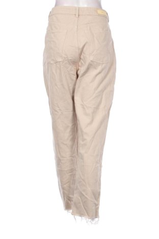 Damskie jeansy Zara, Rozmiar L, Kolor Beżowy, Cena 72,99 zł