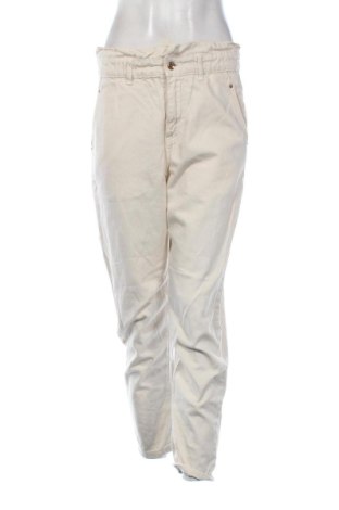 Dámske džínsy  Zara, Veľkosť S, Farba Kremová, Cena  13,81 €, #136525394