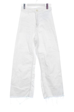Damskie jeansy Zara, Rozmiar XS, Kolor Biały, Cena 111,58 zł, #136542381