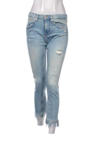 Dámske džínsy  Zara, Veľkosť M, Farba Modrá, Cena  13,81 €, #136547056