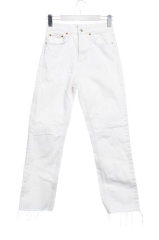 Дамски дънки Zara, Размер XXS, Цвят Бял, Цена 14,31 €, #136550483