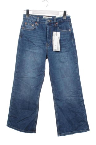 Дамски дънки Zara, Размер XS, Цвят Син, Цена 28,12 €