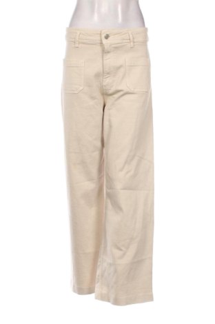 Damskie jeansy Zara, Rozmiar L, Kolor Beżowy, Cena 79,99 zł, #136557195