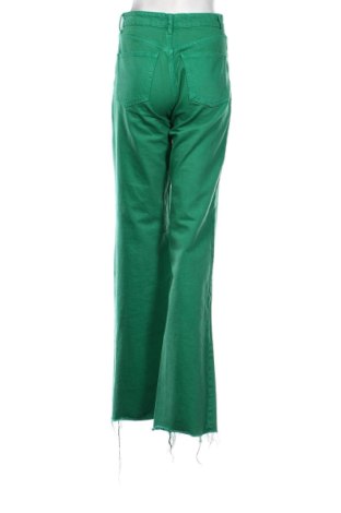 Blugi de femei Zara, Mărime S, Culoare Verde, Preț 72,99 Lei