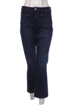 Blugi de femei Zara, Mărime M, Culoare Albastru, Preț 71,97 Lei, #136578607
