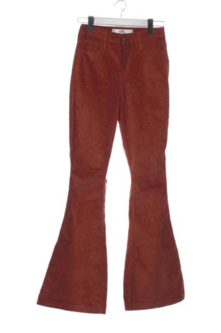 Дамски джинси Hollister, Размер XXS, Цвят Кафяв, Цена 31,08 €, #136562495