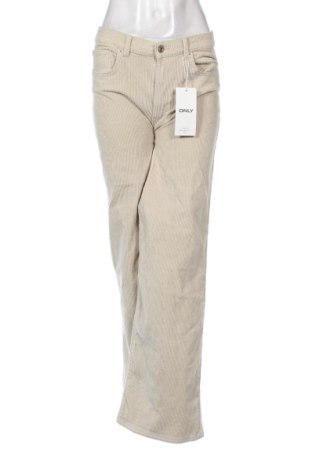 Дамски джинси ONLY, Размер M, Цвят Бежов, Цена 32,21 €