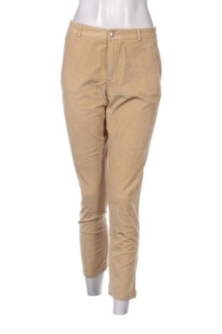 Pantaloni de velvet de femei United Colors Of Benetton, Mărime S, Culoare Bej, Preț 130,33 Lei, #136544416