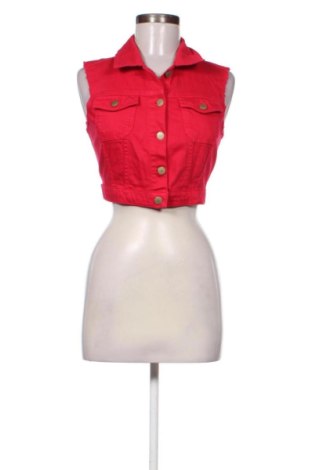 Дамски елек Topshop Moto, Размер S, Цвят Червен, Цена 32,21 €